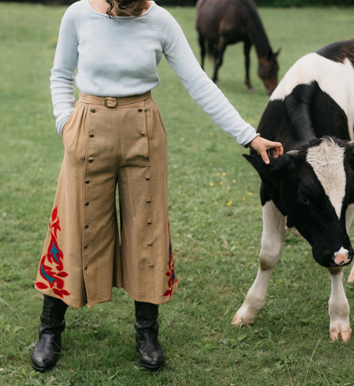 Digital Sewing Pattern - 231 Big Sky Riding Skirt by Folkwear