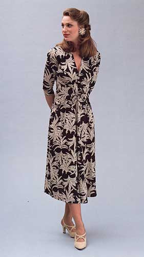 Digital Sewing Pattern - 233 Glamour Girl Dress by Folkwear