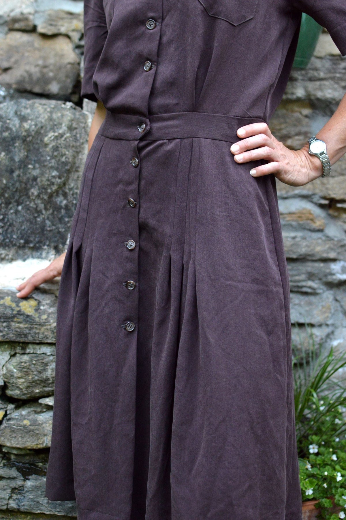 Digital Sewing Pattern - 235 Sporty Forties' Dress by Folkwear
