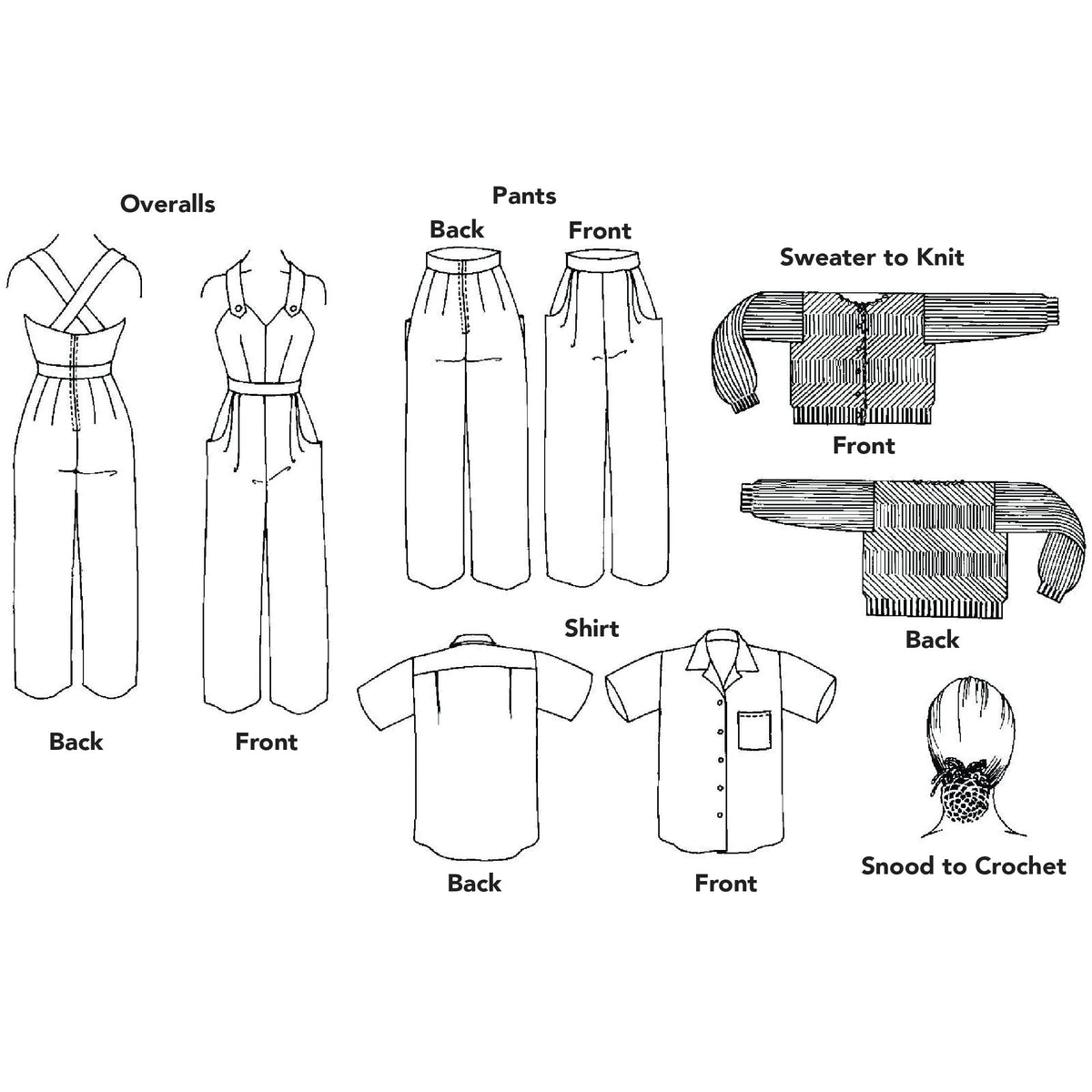 Digital Sewing Pattern - 240 Rosie the Riveter by Folkwear