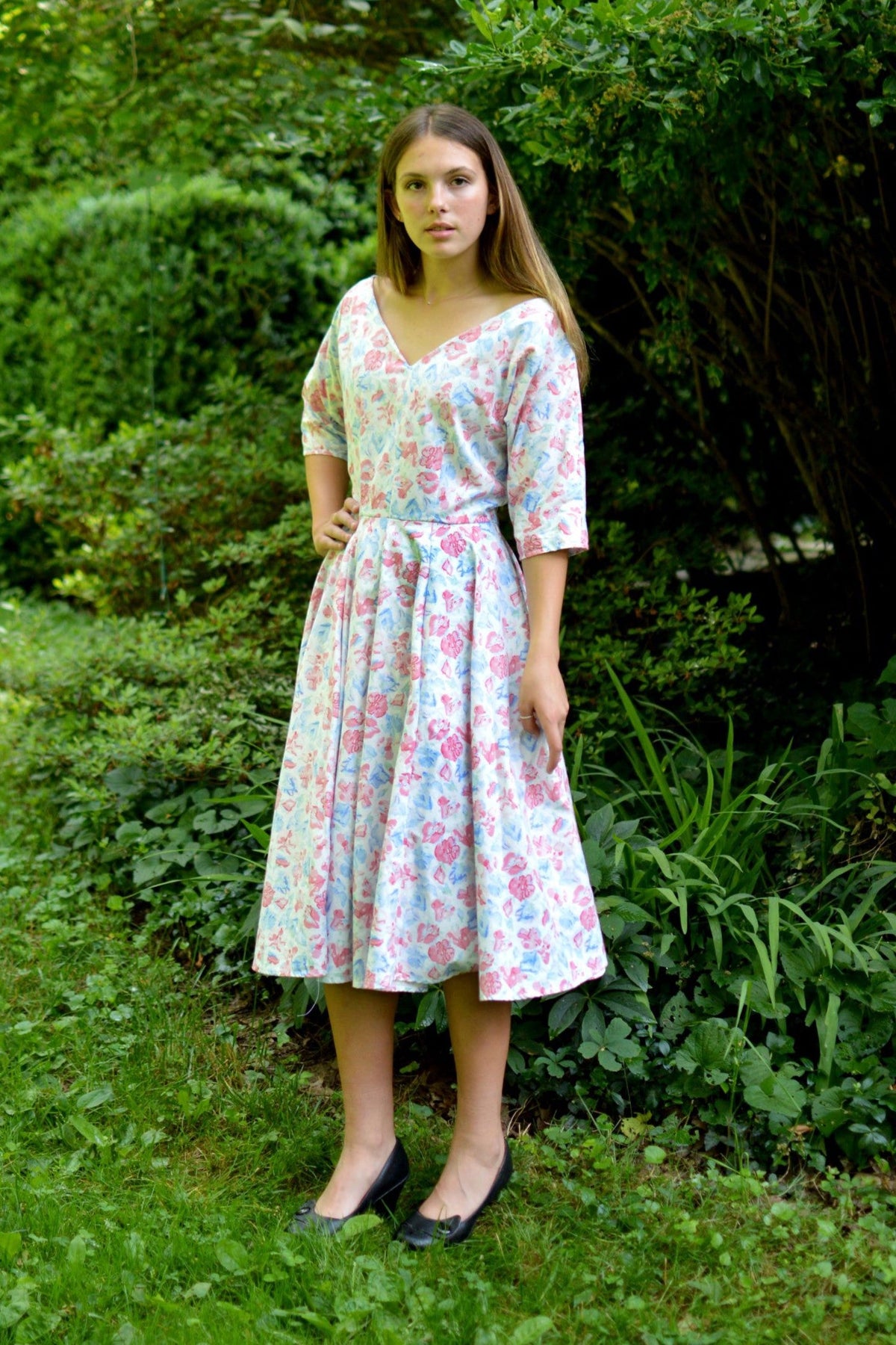 Digital Sewing Pattern - 241 Fifties' Fit and Flair by Folkwear