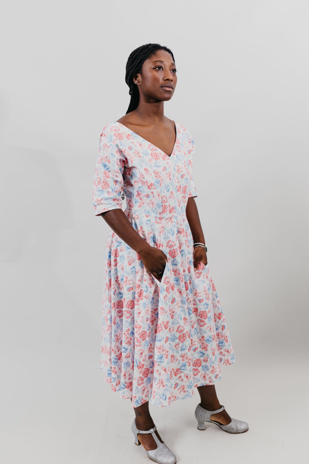 Digital Sewing Pattern - 241 Fifties' Fit and Flair by Folkwear