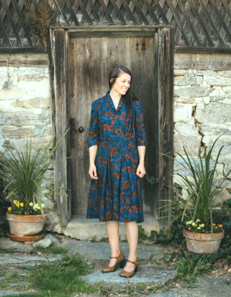 Digital Sewing Pattern - 247 Lindy Shirtdress by Folkwear