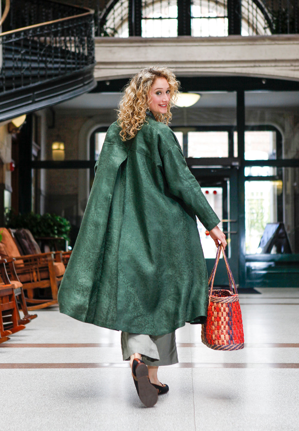 Digital Sewing Pattern - 254 Swing Coat by Folkwear