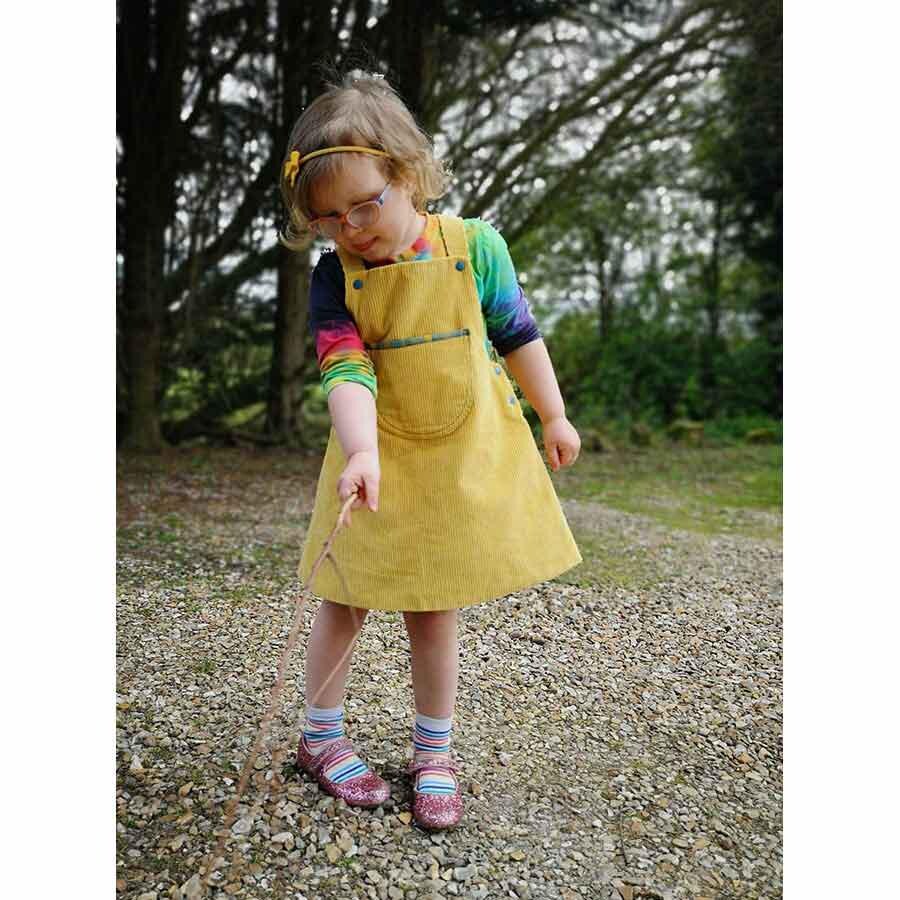 Digital Sewing Pattern - Ahoy Lined Dress & Pinafore Pattern by Puperita