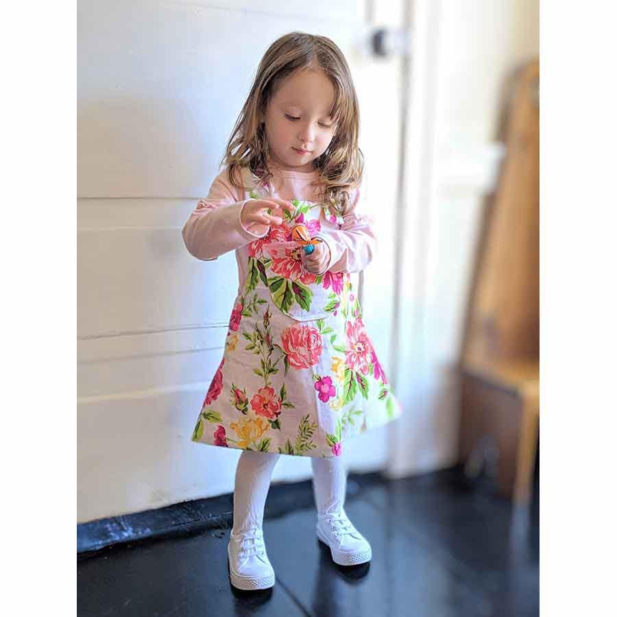 Digital Sewing Pattern - Ahoy Lined Dress & Pinafore Pattern by Puperita