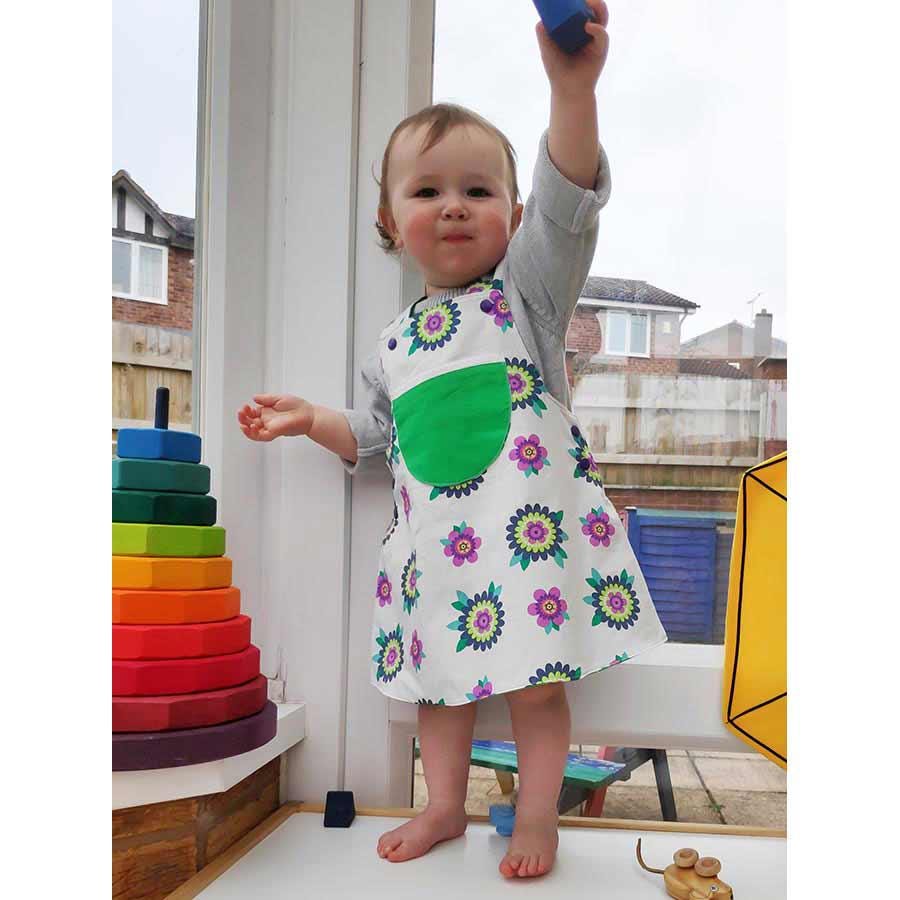 Digital Sewing Pattern - Ahoy Lined Dress & Pinafore Pattern by Puperita