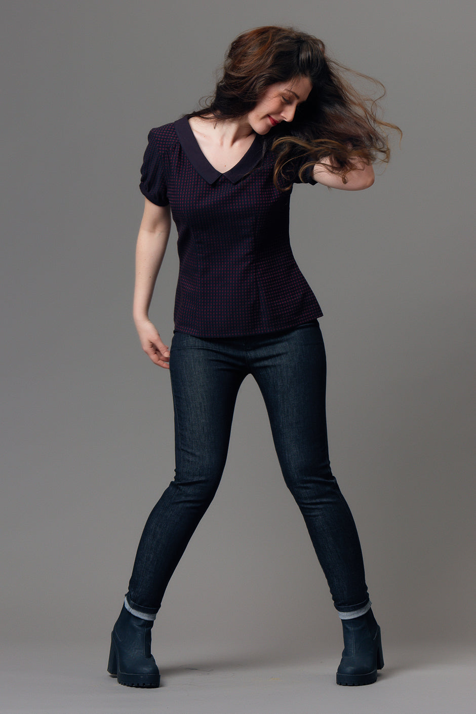 Digital Sewing Pattern - Airelle Blouse Pattern by Deer & Doe