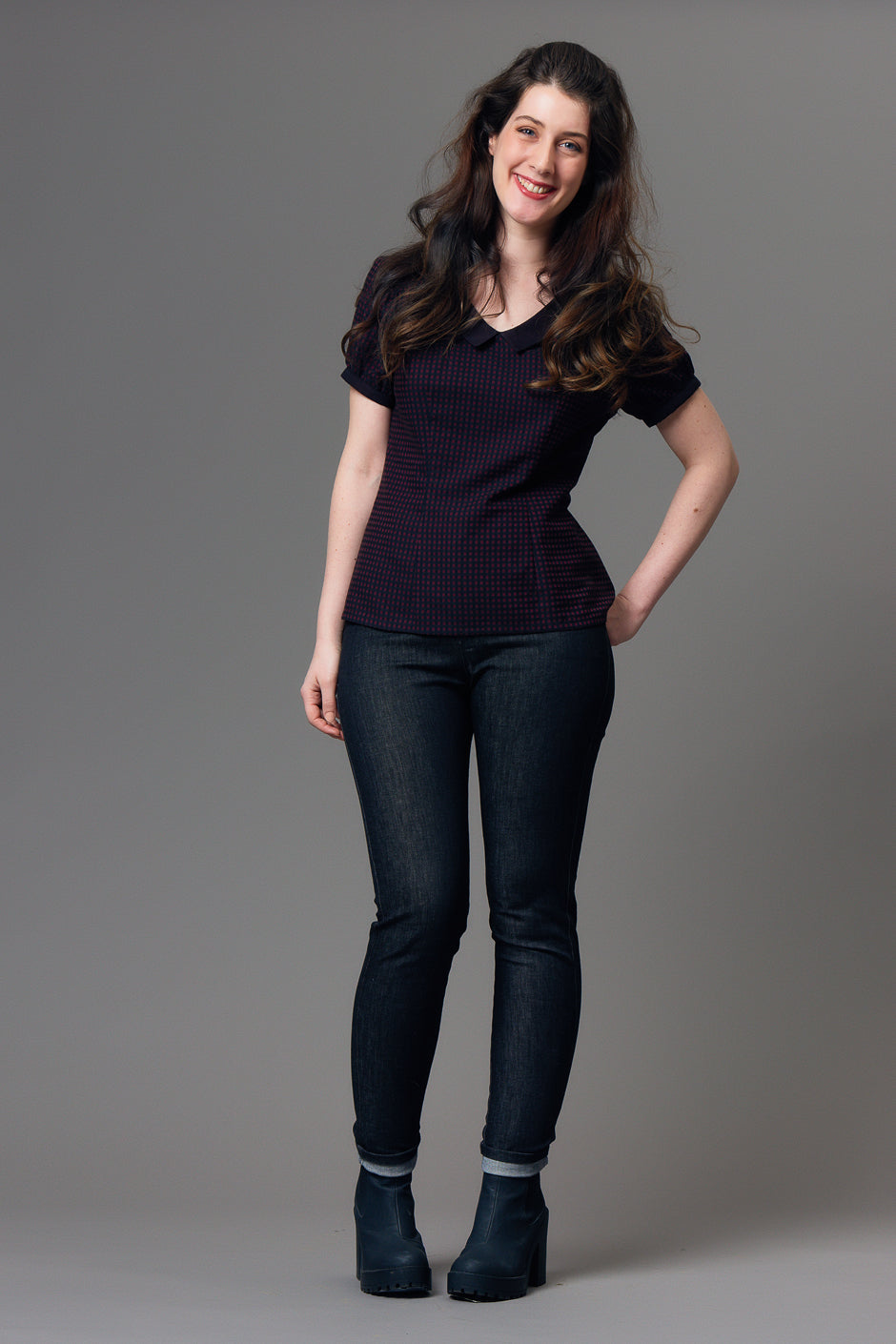 Digital Sewing Pattern - Airelle Blouse Pattern by Deer & Doe