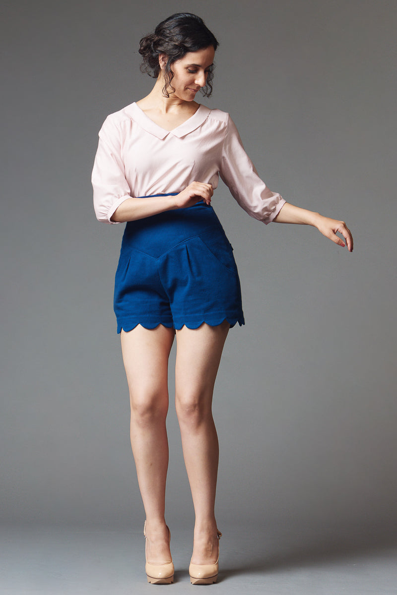 Digital Sewing Pattern - Airelle Blouse Pattern by Deer & Doe