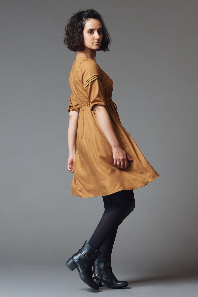 Digital Sewing Pattern - Aubépine Dress Pattern by Deer & Doe