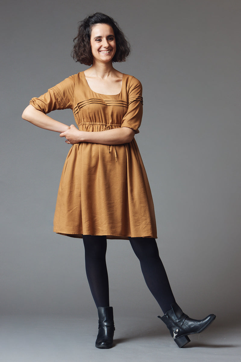 Digital Sewing Pattern - Aubépine Dress Pattern by Deer & Doe
