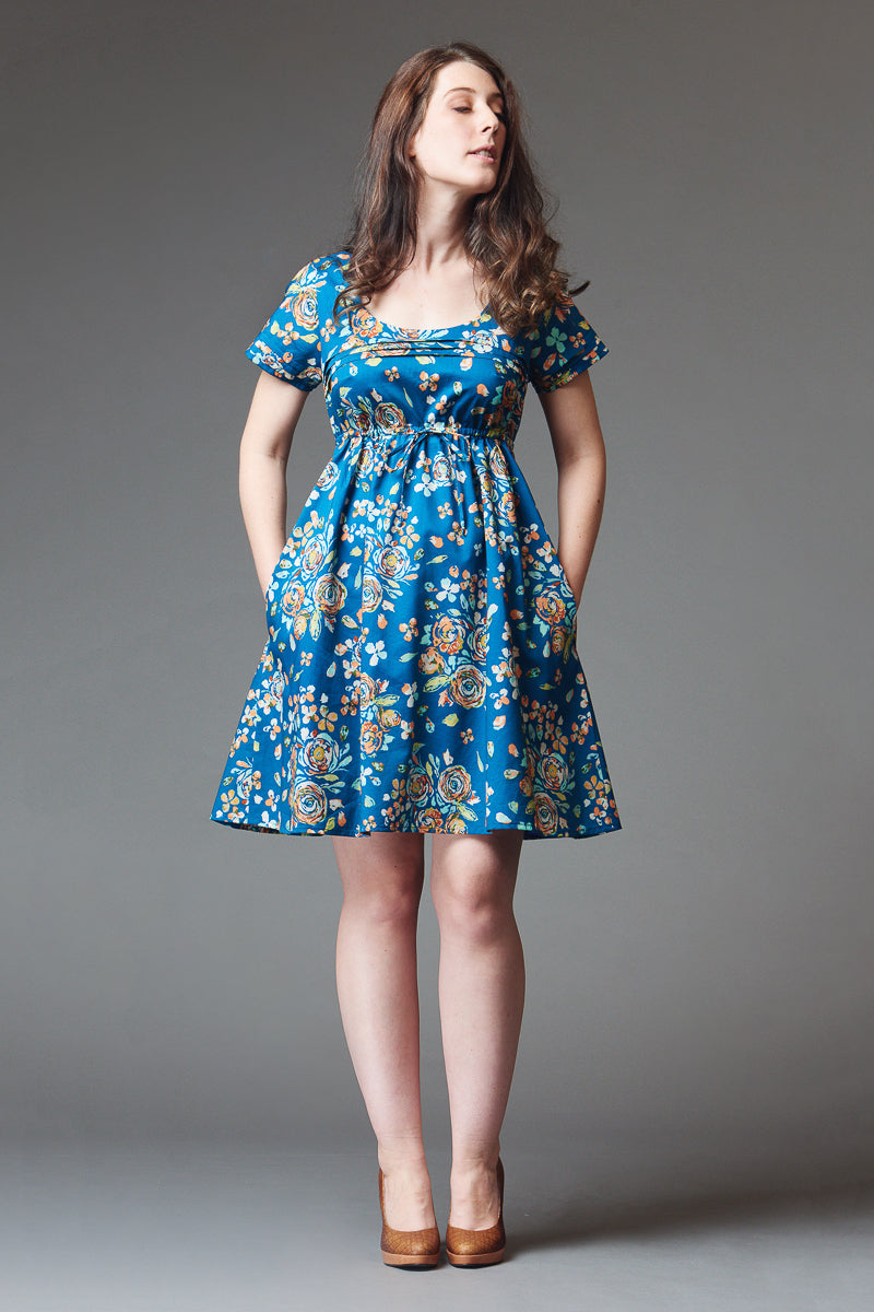 Digital Sewing Pattern - Aubépine Dress Pattern by Deer & Doe