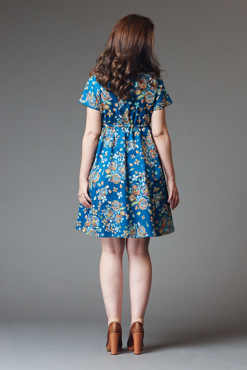 Digital Sewing Pattern - Aubépine Dress Pattern by Deer & Doe
