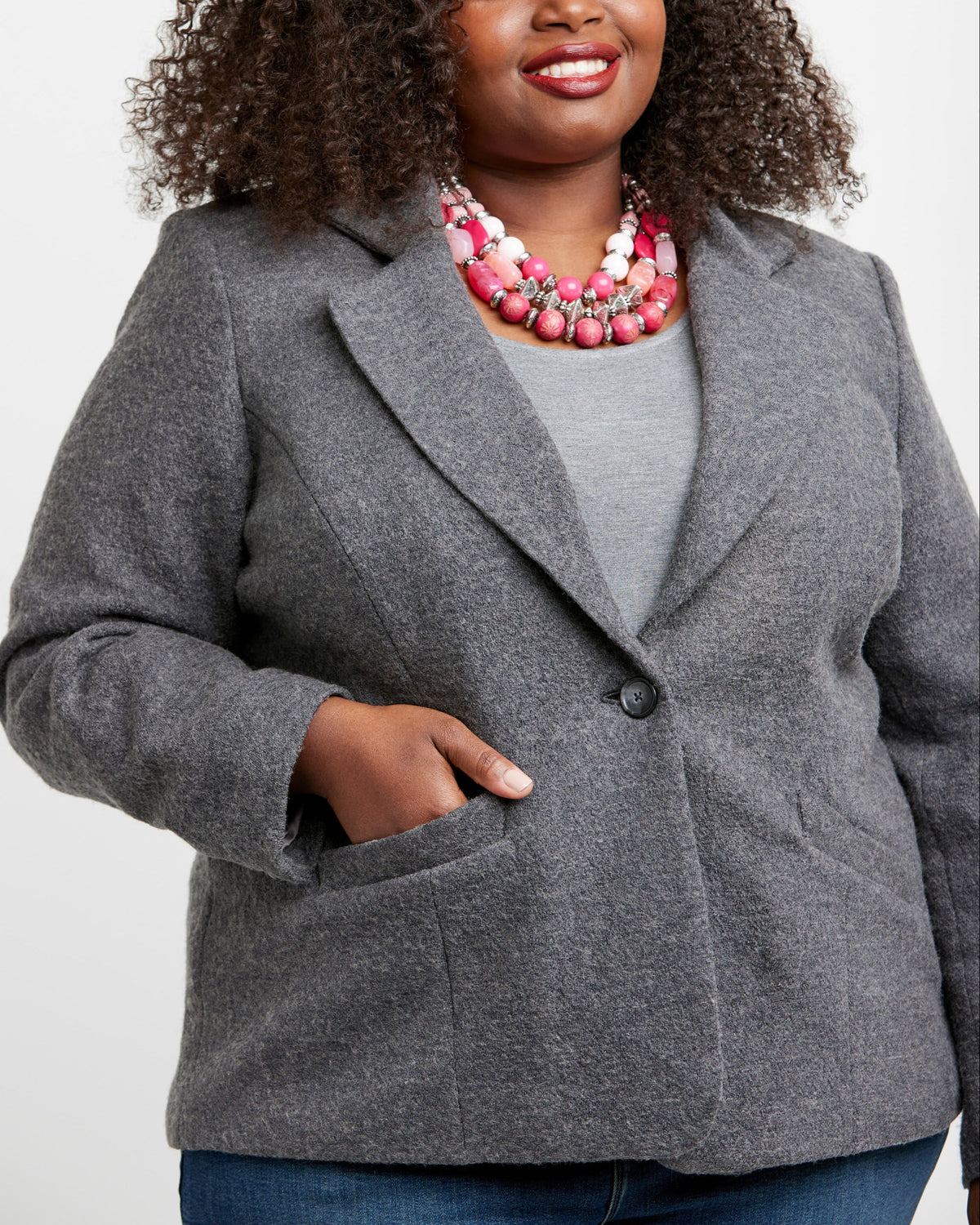 Digital Sewing Pattern - Cashmerette Auburn Blazer PDF pattern by Cashmerette