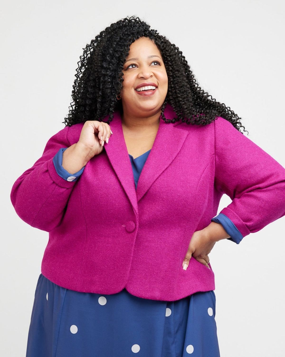 Digital Sewing Pattern - Cashmerette Auburn Blazer PDF pattern by Cashmerette