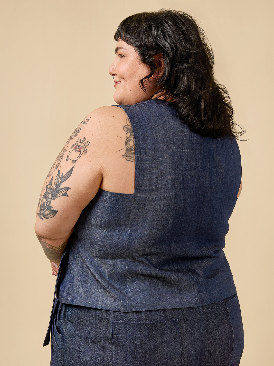 Digital Sewing Pattern - Aylin Wrap Dress + Vest by Closet Core Patterns