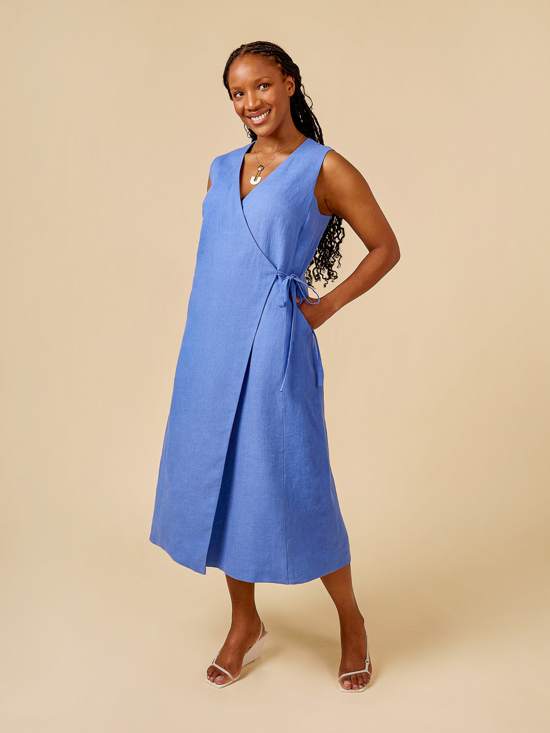 Digital Sewing Pattern - Aylin Wrap Dress + Vest by Closet Core Patterns