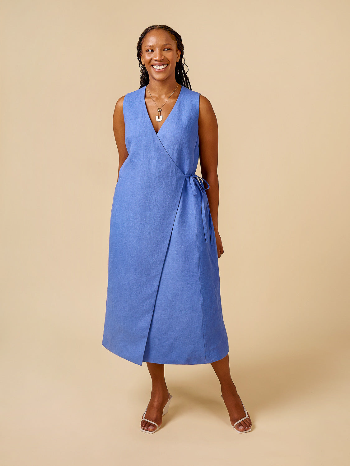 Digital Sewing Pattern - Aylin Wrap Dress + Vest by Closet Core Patterns