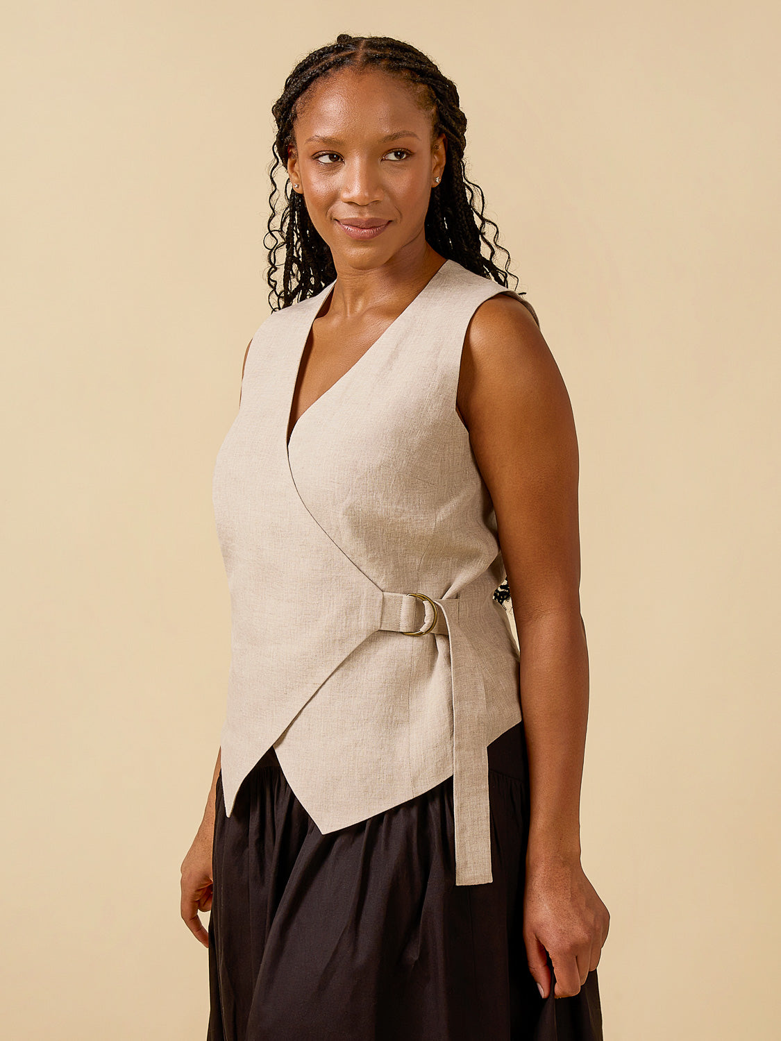 Digital Sewing Pattern - Aylin Wrap Dress + Vest by Closet Core Patterns