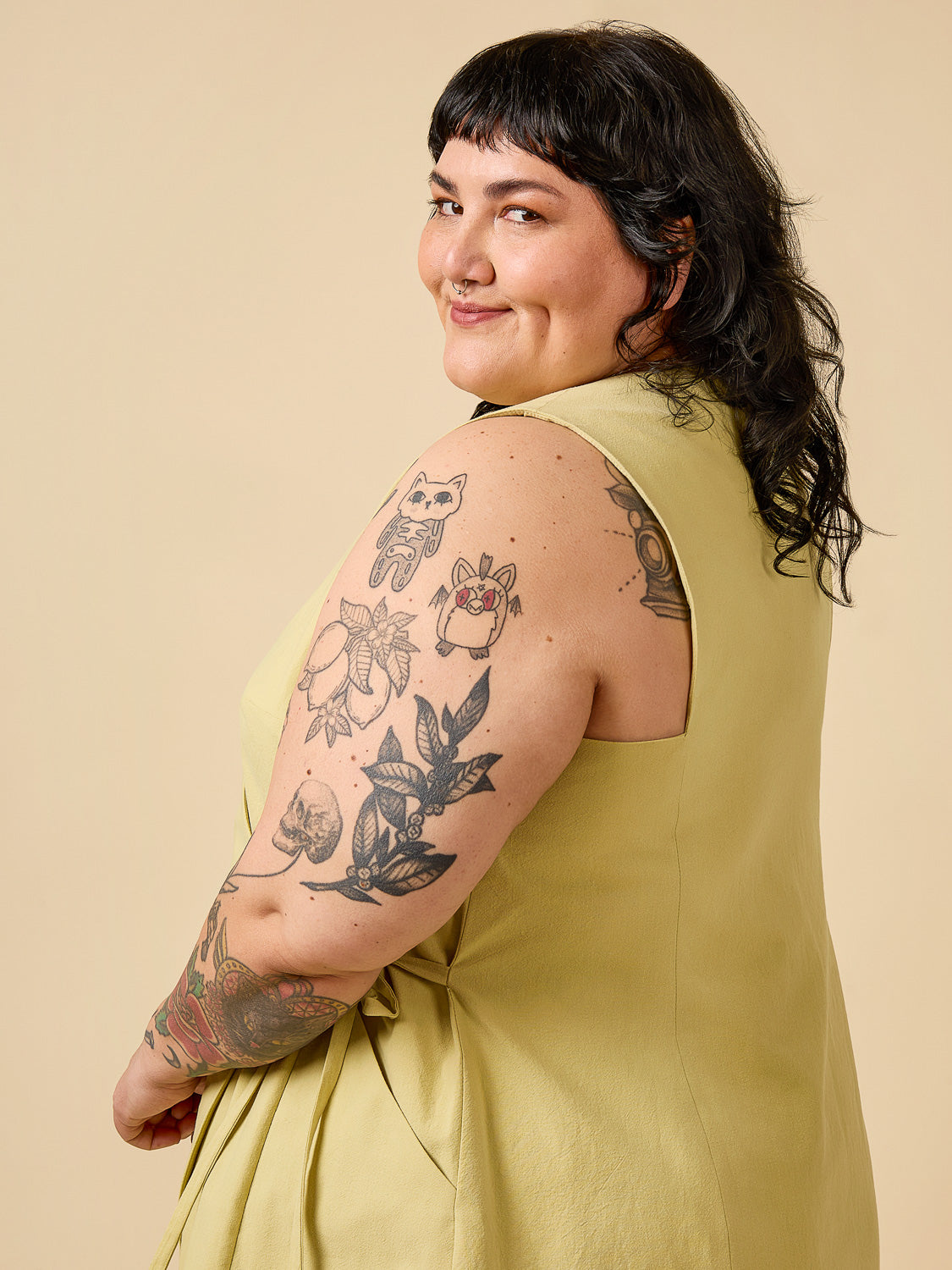 Digital Sewing Pattern - Aylin Wrap Dress + Vest by Closet Core Patterns
