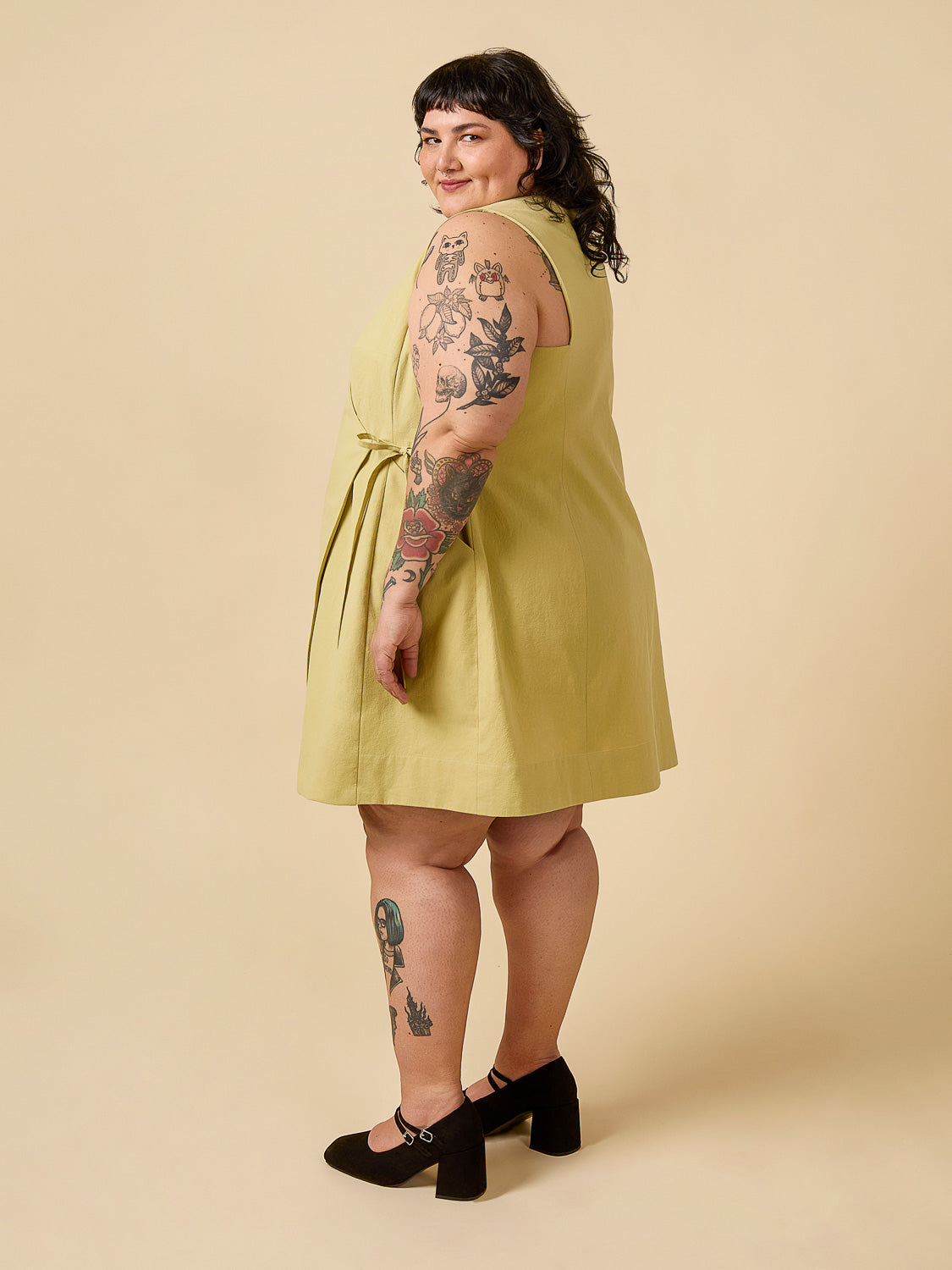 Digital Sewing Pattern - Aylin Wrap Dress + Vest by Closet Core Patterns