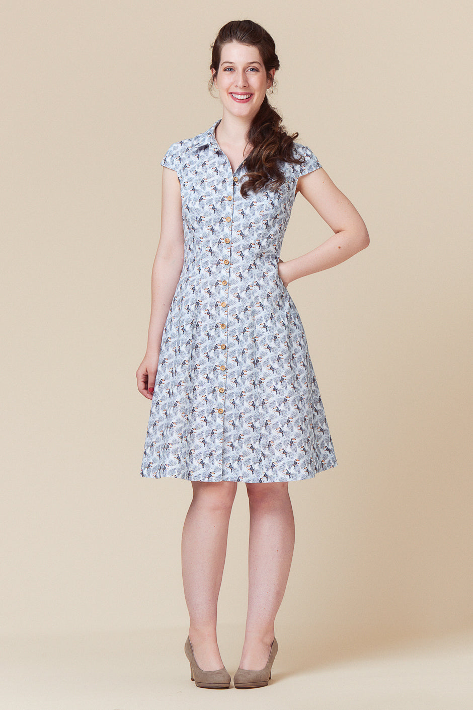 Digital Sewing Pattern - Bleuet Dress Pattern by Deer & Doe