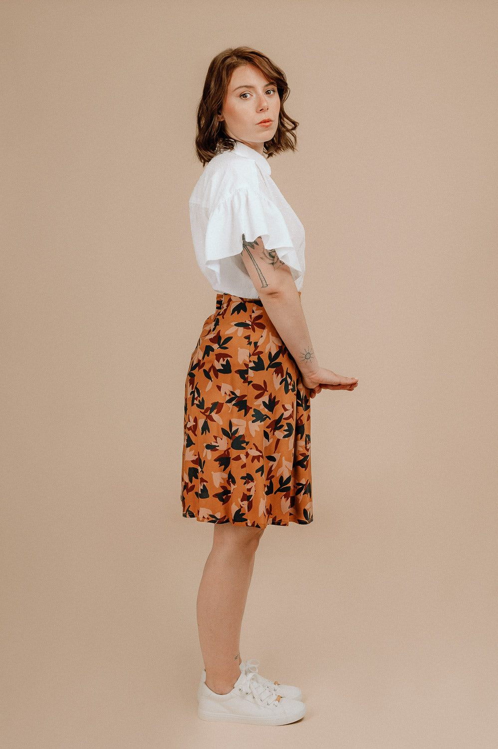 Digital Sewing Pattern - Camelia Blouse Pattern by Deer & Doe