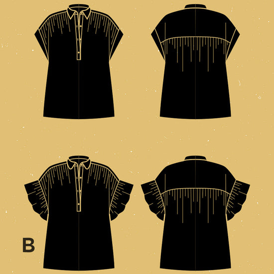 Camelia Blouse Pattern