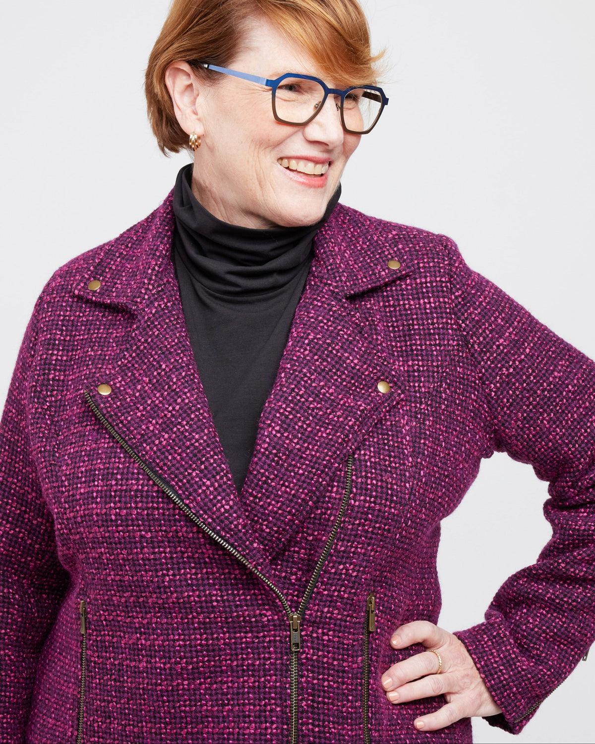 Digital Sewing Pattern - Cashmerette Canton Moto Jacket PDF pattern by Cashmerette