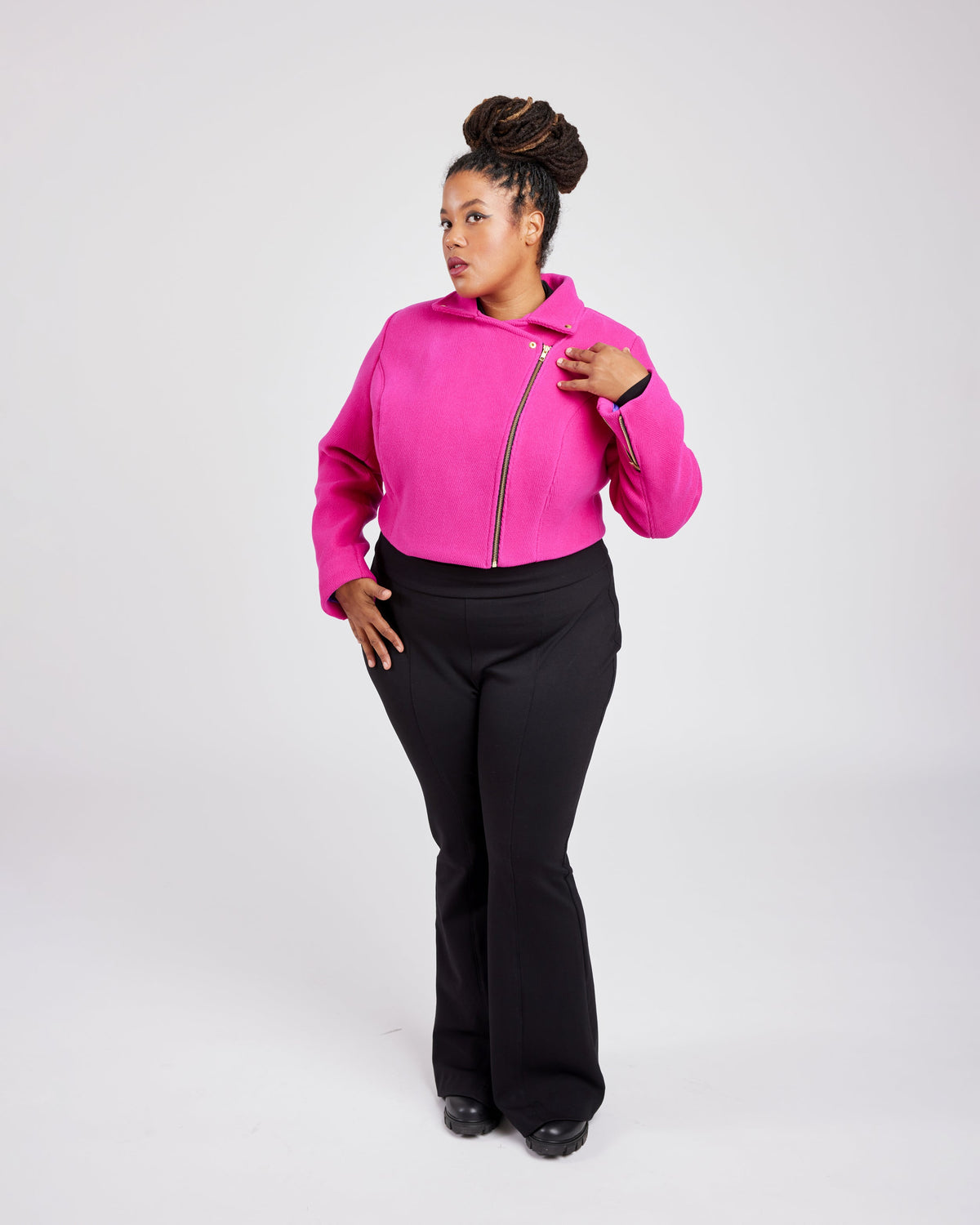 Digital Sewing Pattern - Cashmerette Canton Moto Jacket PDF pattern by Cashmerette
