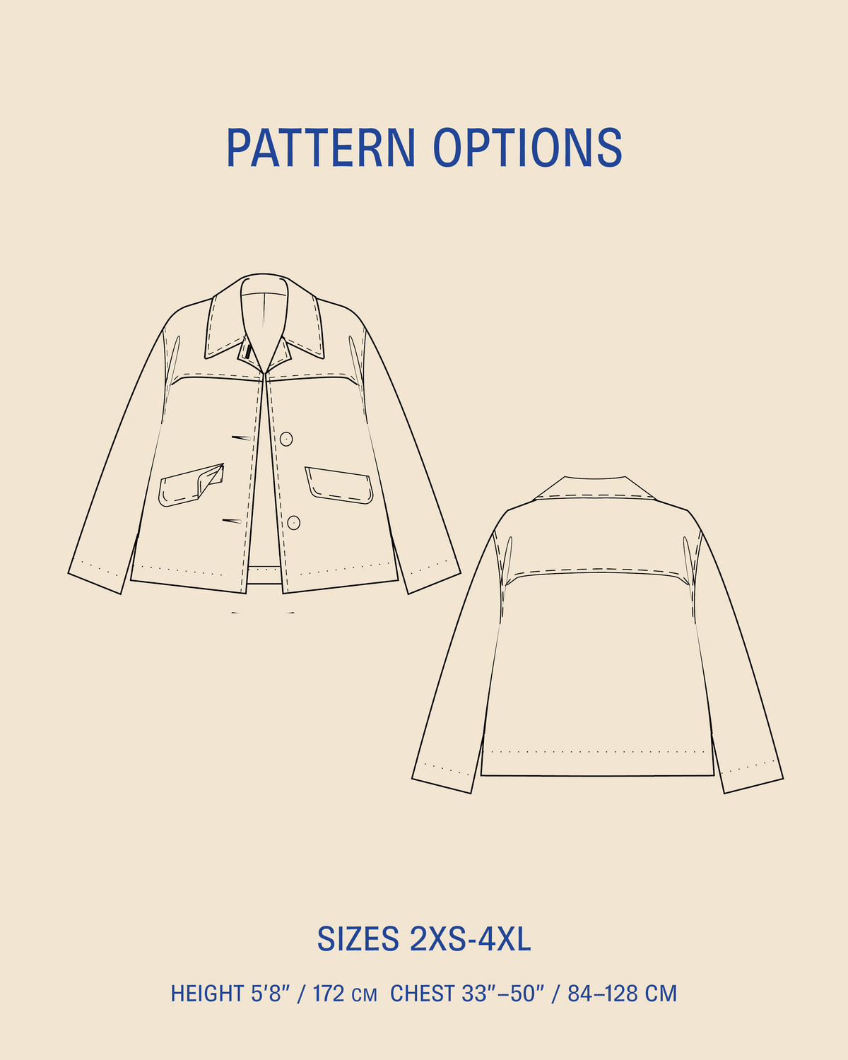 Digital Sewing Pattern - Car Coat Sewing Pattern by Wardrobe By Me