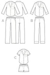 Carolyn Pajamas Pattern