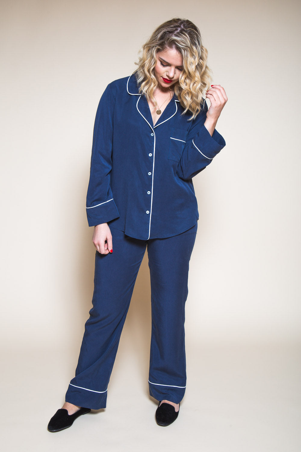 Digital Sewing Pattern - Carolyn Pajamas Pattern by Closet Core Patterns