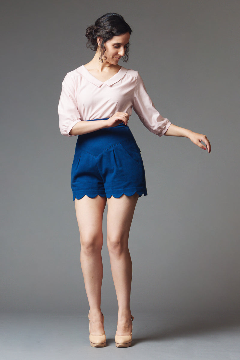 Digital Sewing Pattern - Chataigne Shorts Pattern by Deer & Doe
