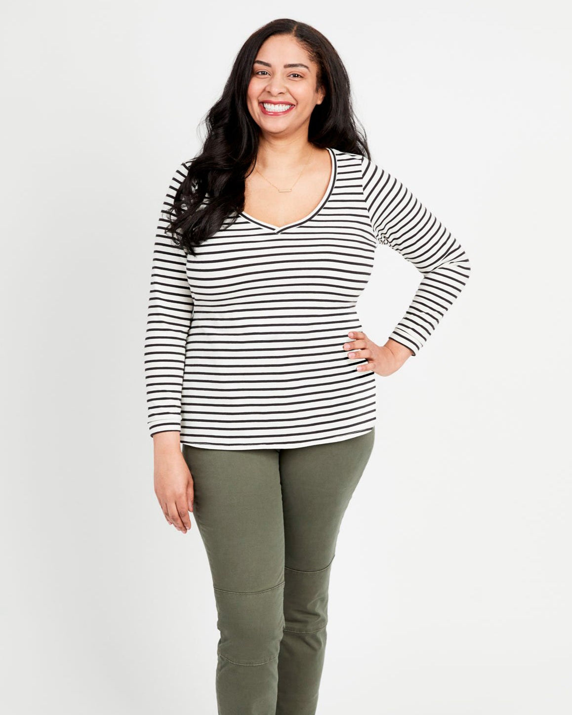 Digital Sewing Pattern - Cashmerette Concord T-Shirt PDF pattern by Cashmerette