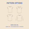 Easy T-shirt Sewing Pattern Wardrobe By Me