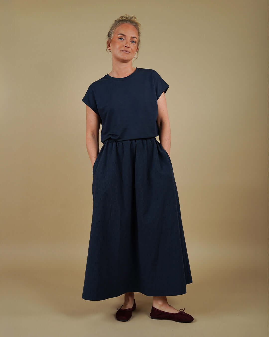 Digital Sewing Pattern - Easy T-shirt Sewing Pattern by Wardrobe By Me
