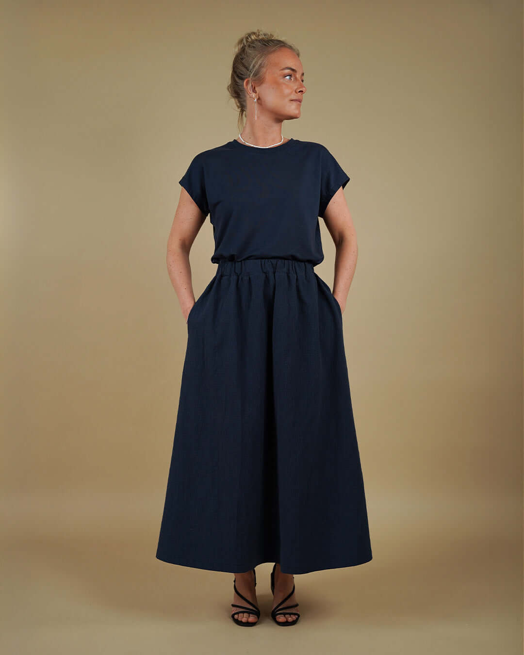 Digital Sewing Pattern - Easy T-shirt Sewing Pattern by Wardrobe By Me