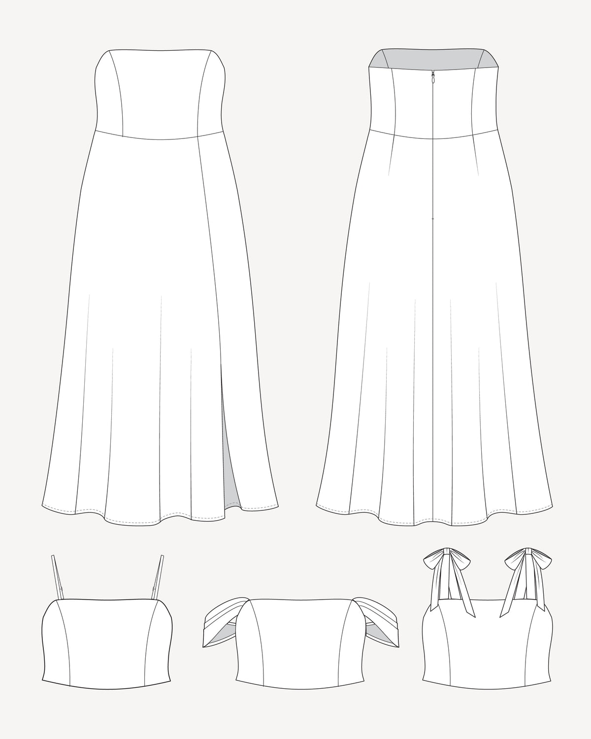 Digital Sewing Pattern - Cashmerette Ellington Dress PDF pattern by Cashmerette