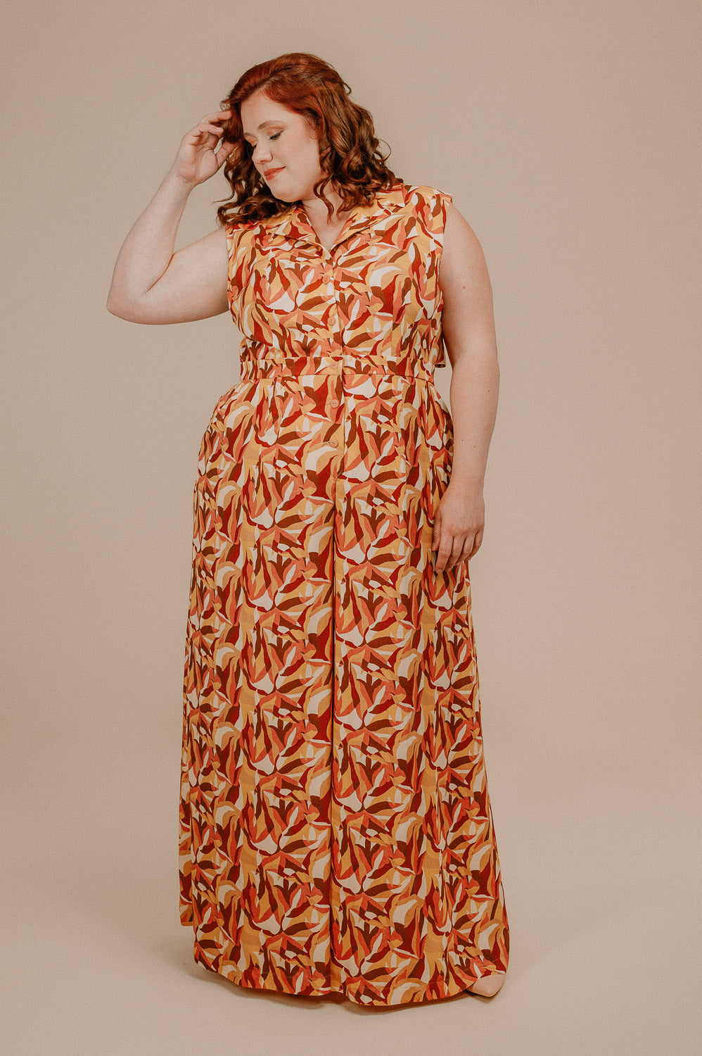 Digital Sewing Pattern - Eucalyptus Jumpsuit Pattern by Deer & Doe