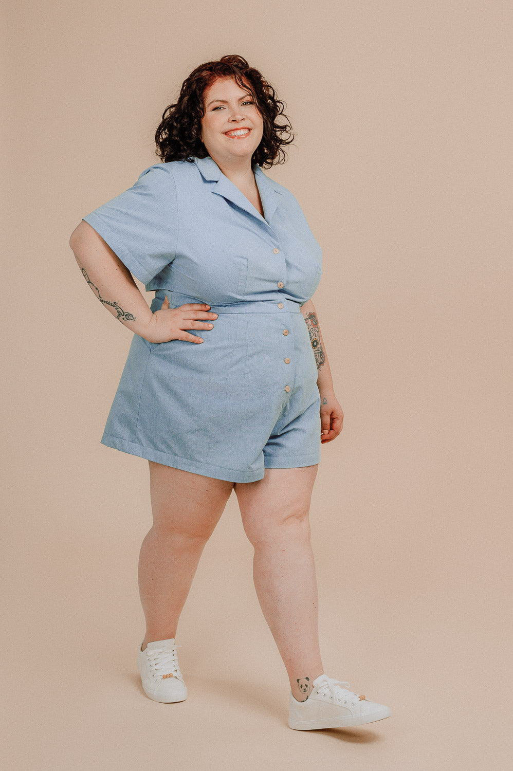 Digital Sewing Pattern - Eucalyptus Jumpsuit Pattern by Deer & Doe
