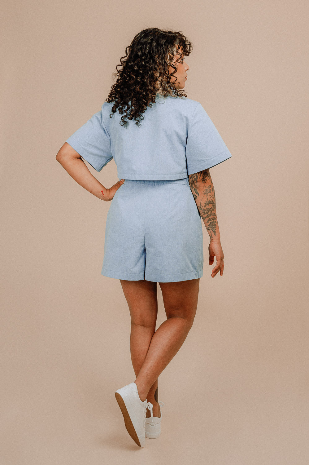 Digital Sewing Pattern - Eucalyptus Jumpsuit Pattern by Deer & Doe
