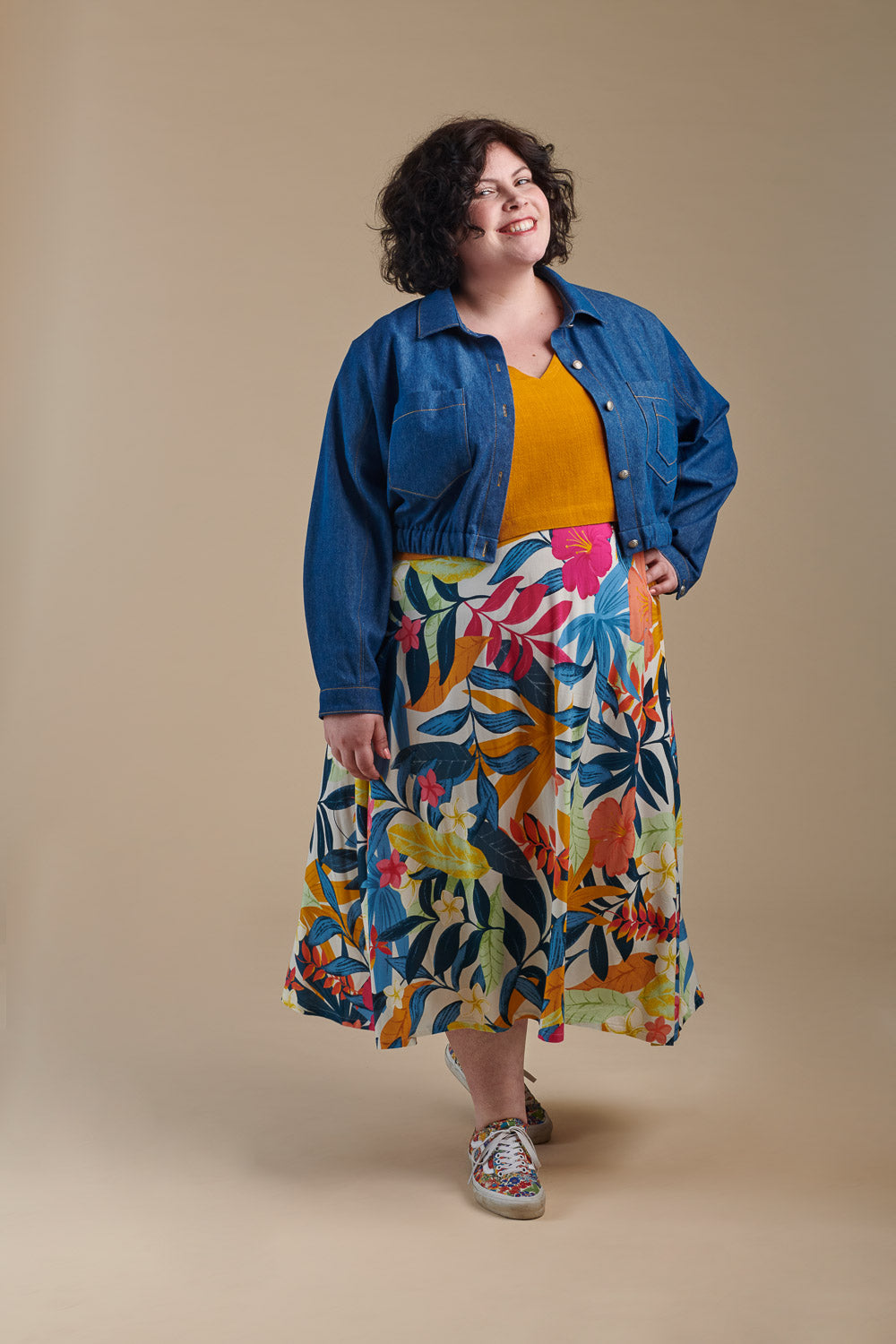 Digital Sewing Pattern - Fougère Overshirt + Jacket Pattern by Deer & Doe