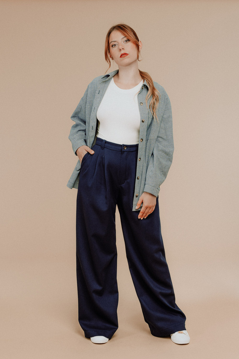 Digital Sewing Pattern - Fougère Overshirt + Jacket Pattern by Deer & Doe