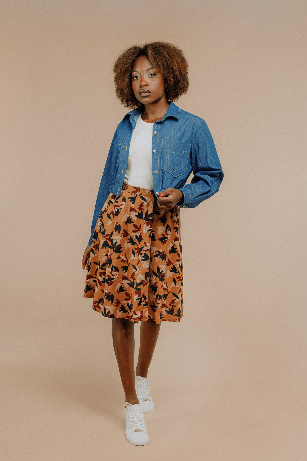 Digital Sewing Pattern - Fougère Overshirt + Jacket Pattern by Deer & Doe