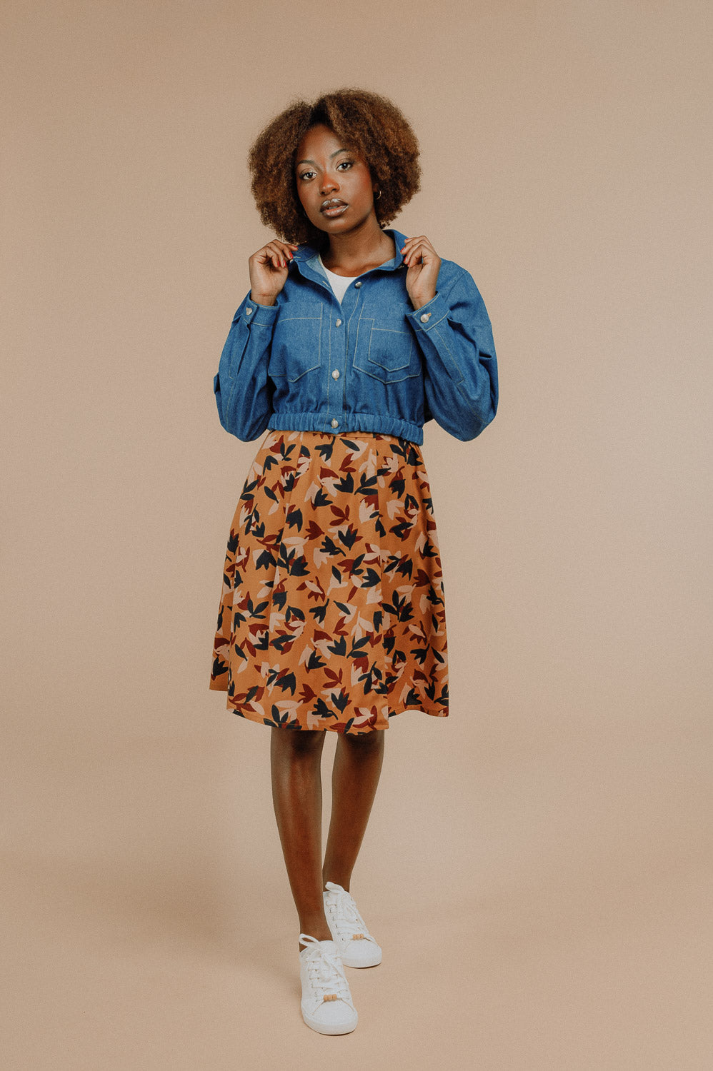 Digital Sewing Pattern - Fougère Overshirt + Jacket Pattern by Deer & Doe