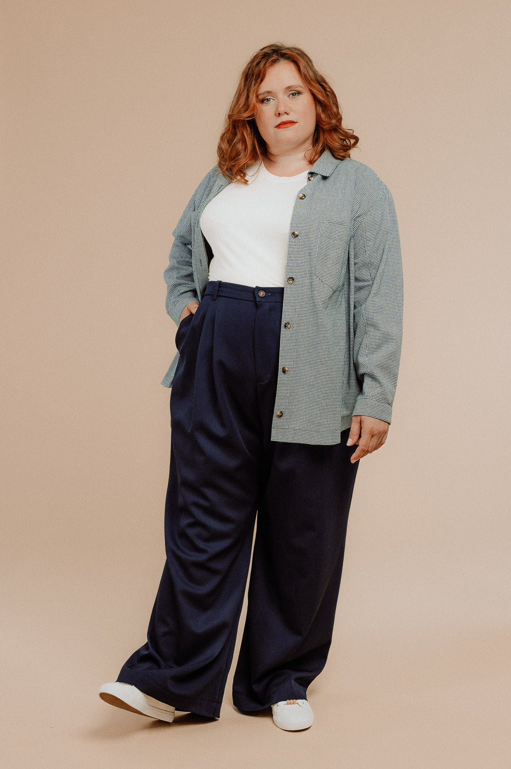 Digital Sewing Pattern - Fougère Overshirt + Jacket Pattern by Deer & Doe