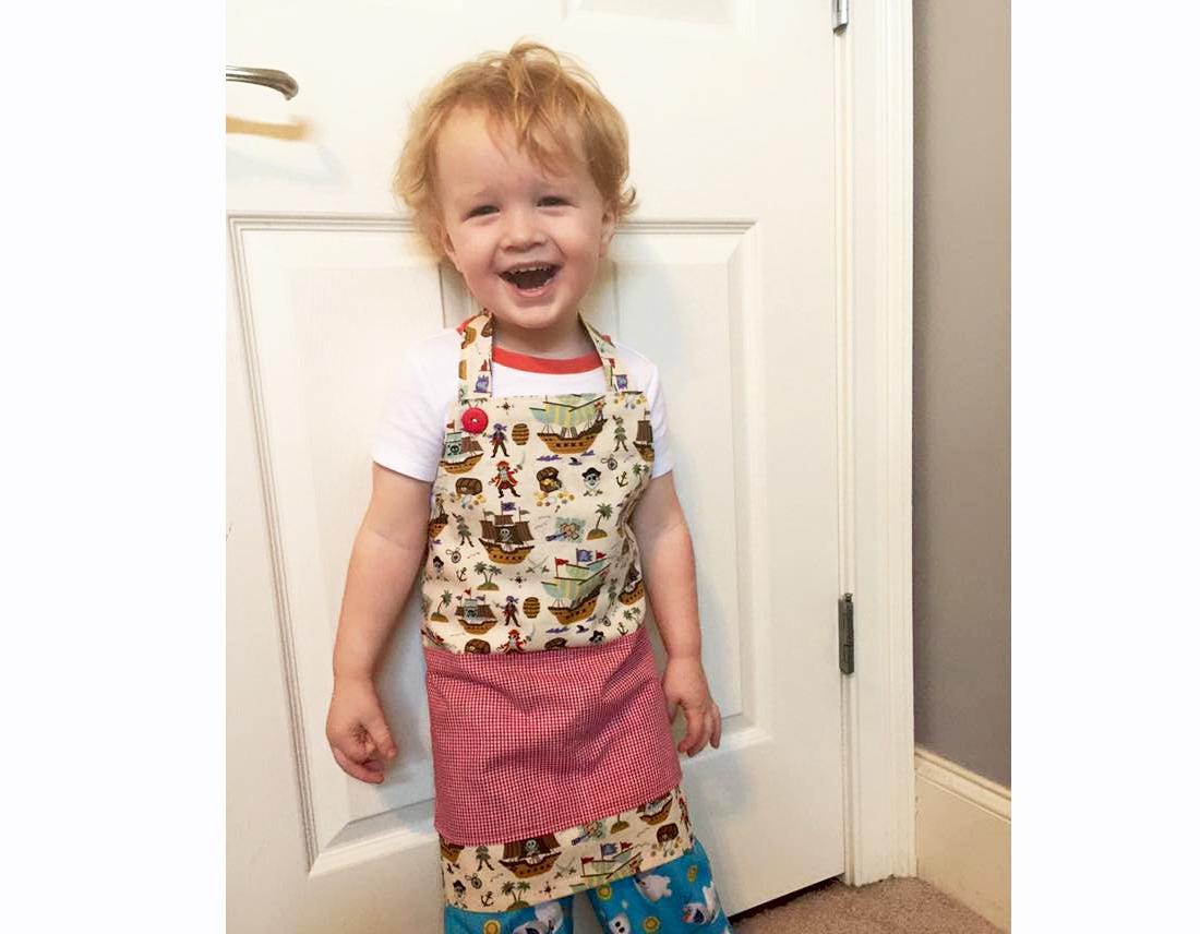 Digital Sewing Pattern - Foxy Apron Smock Pattern by Puperita