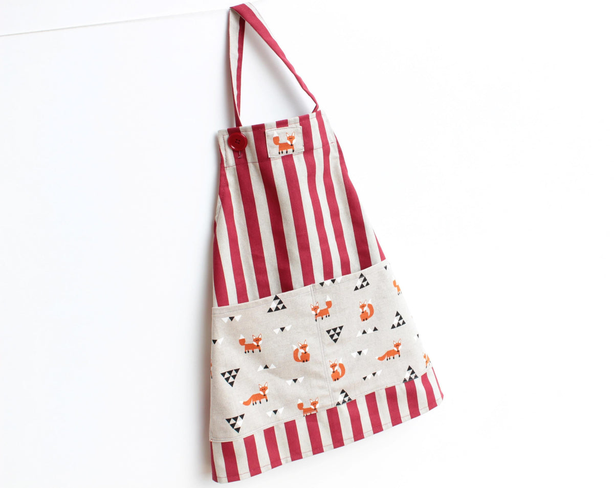 Digital Sewing Pattern - Foxy Apron Smock Pattern by Puperita